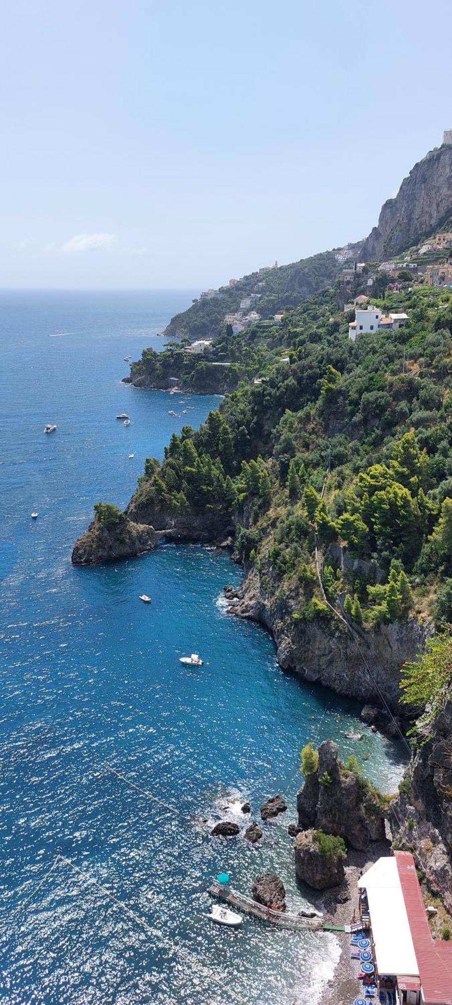 Villa Seaside Praiano Buitenkant foto